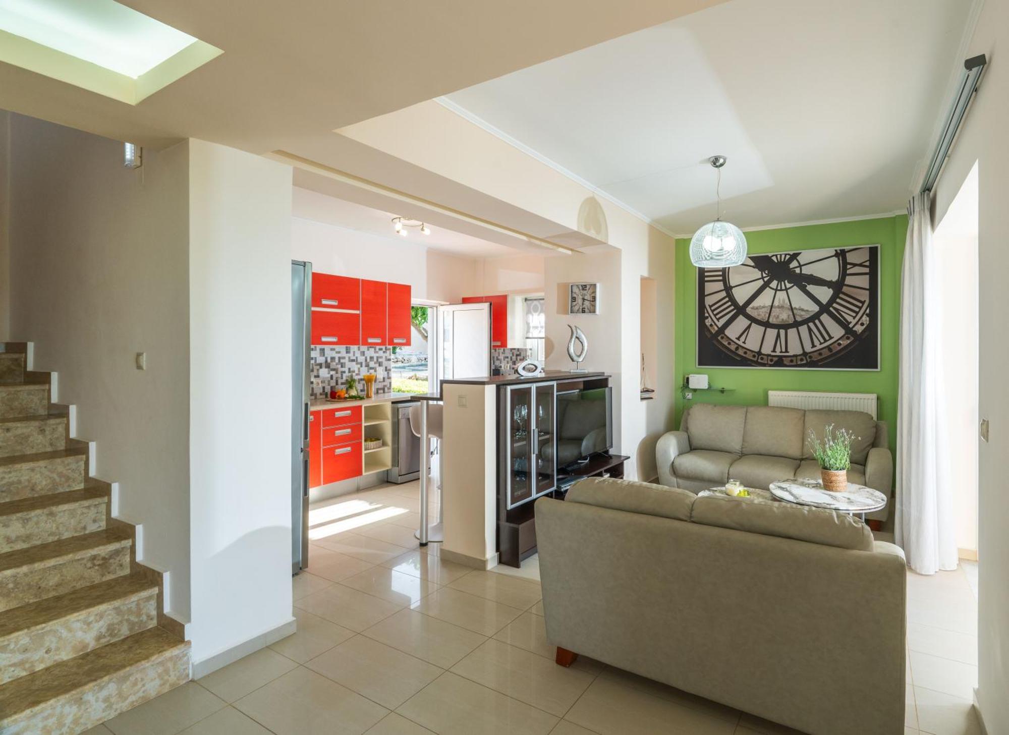 Villa Aretousa 1 Agia Marina 外观 照片
